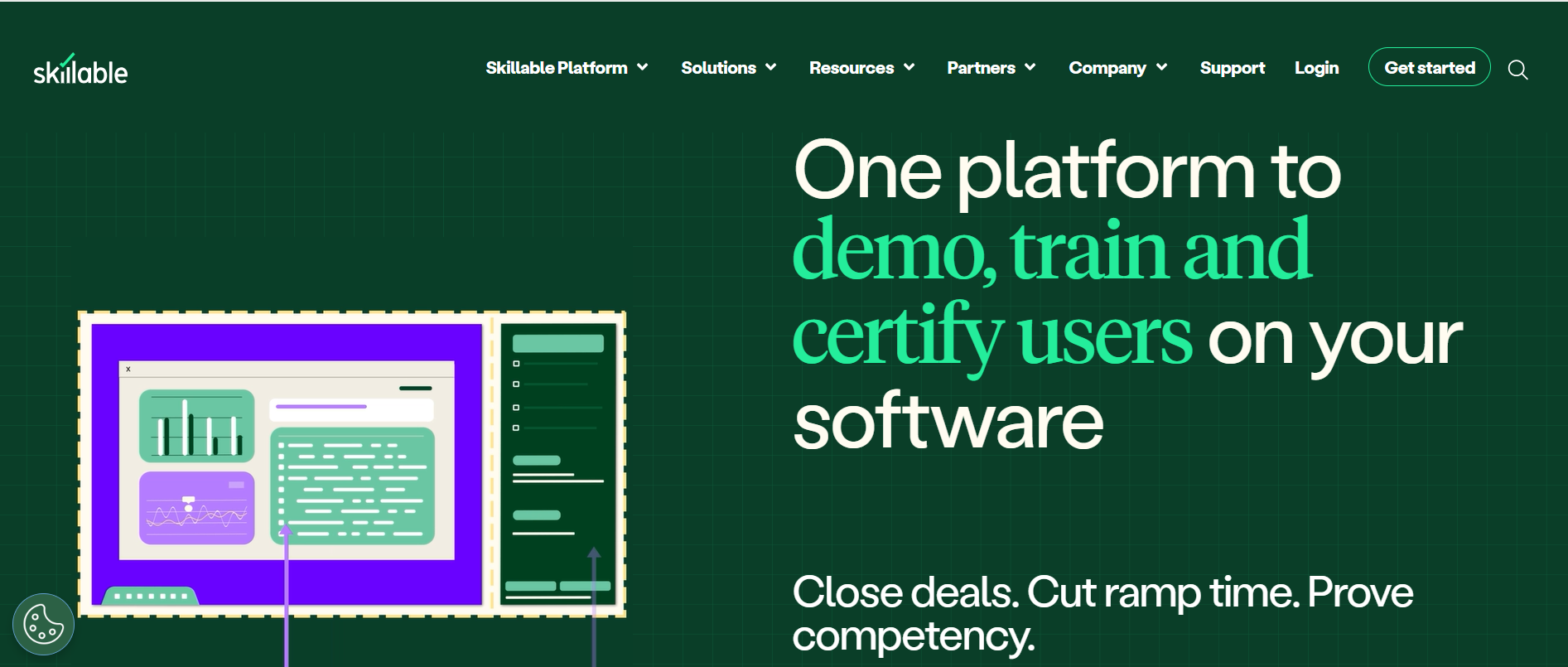 Skillable homepage