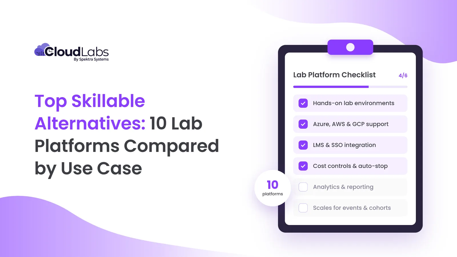 Top Skillable Alternatives: 10 Lab Platforms Compared by Use Case