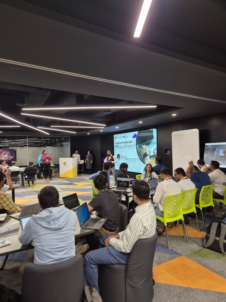 Innovation in Action: CloudLabs In Association With Microsoft Powers The EY Olympiad InnovateX Hackathon 2024!